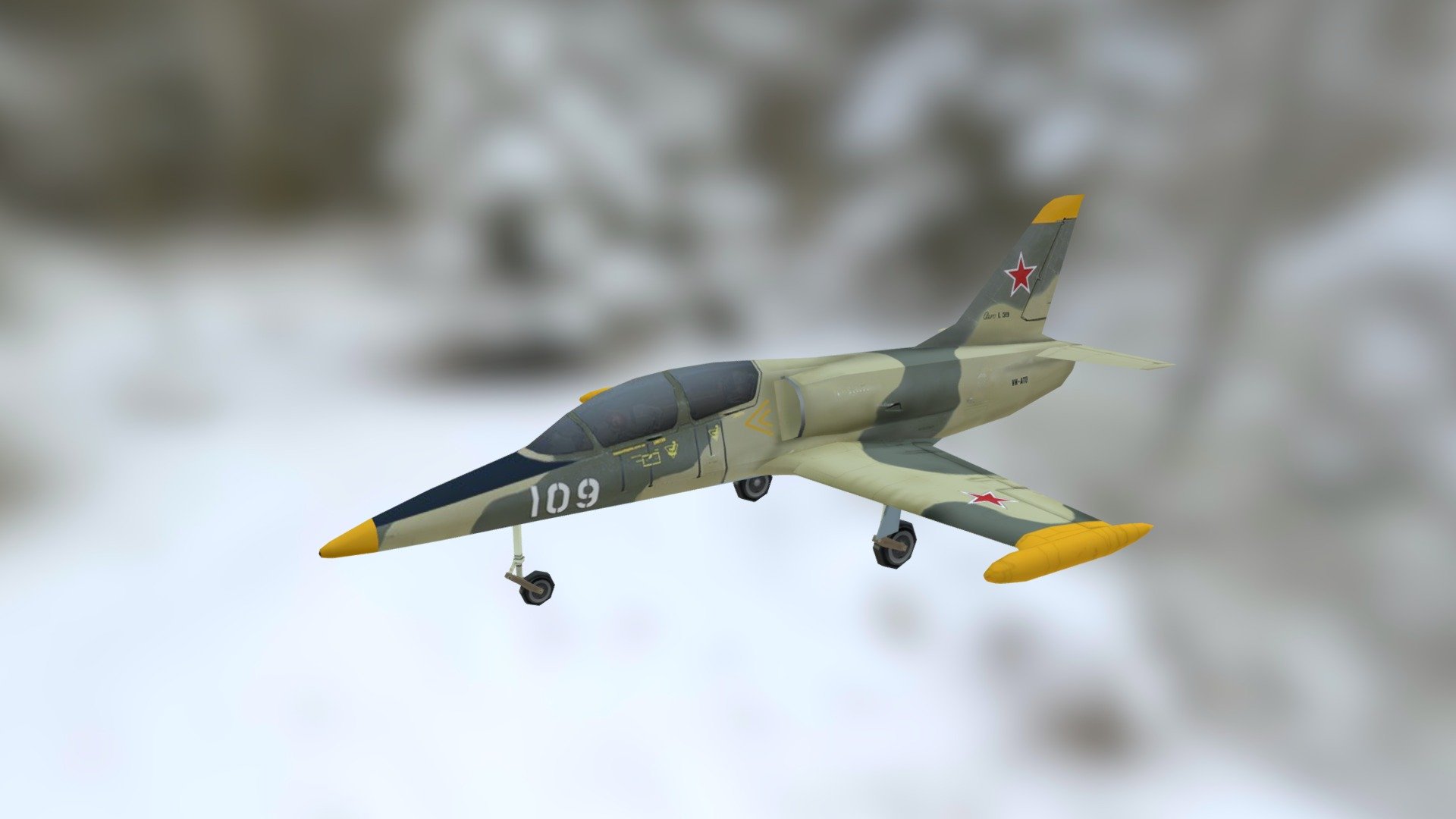 Aerovodochody L39 Albatros 3d model