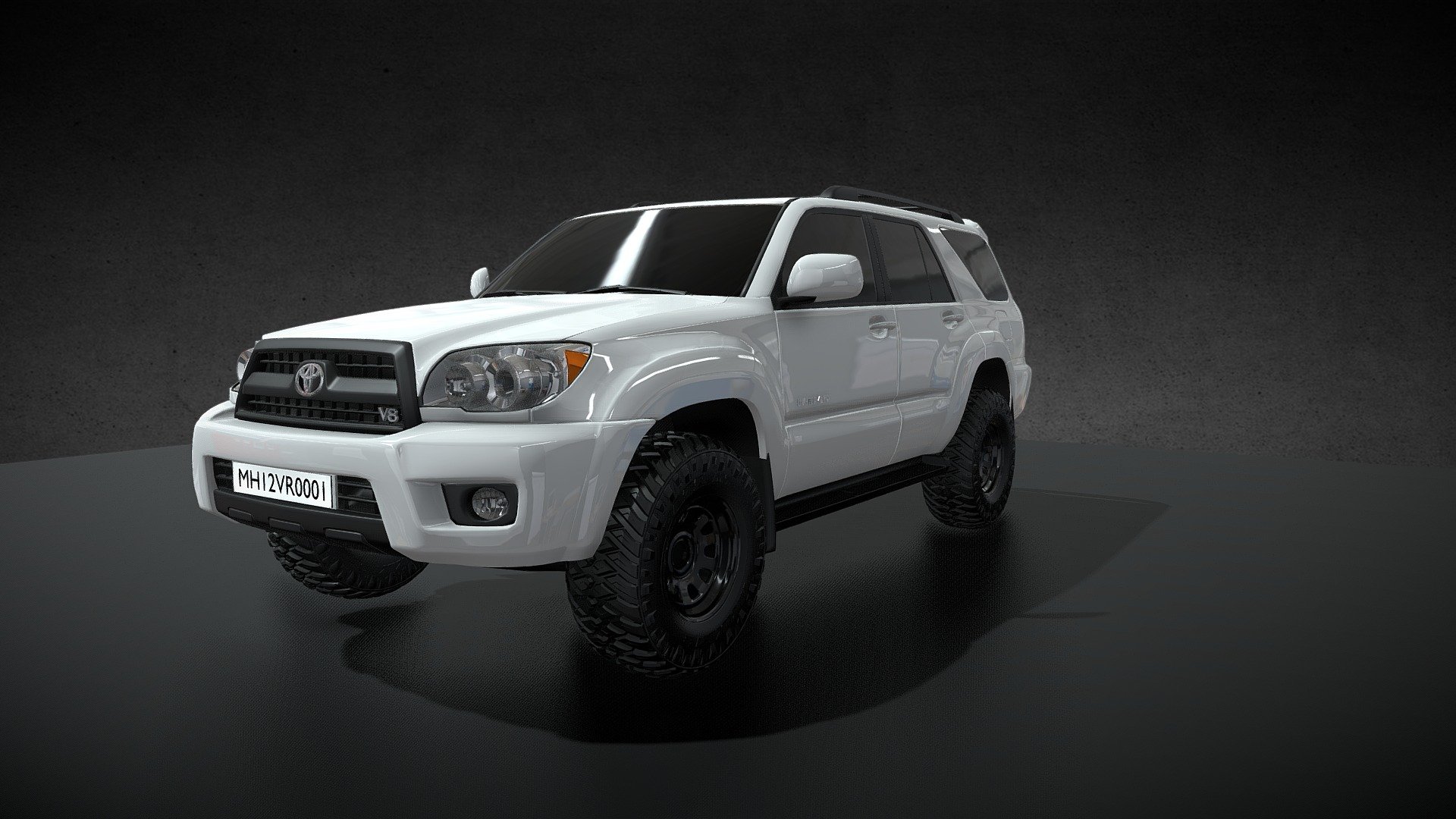 Toyota 4 runner 3d model