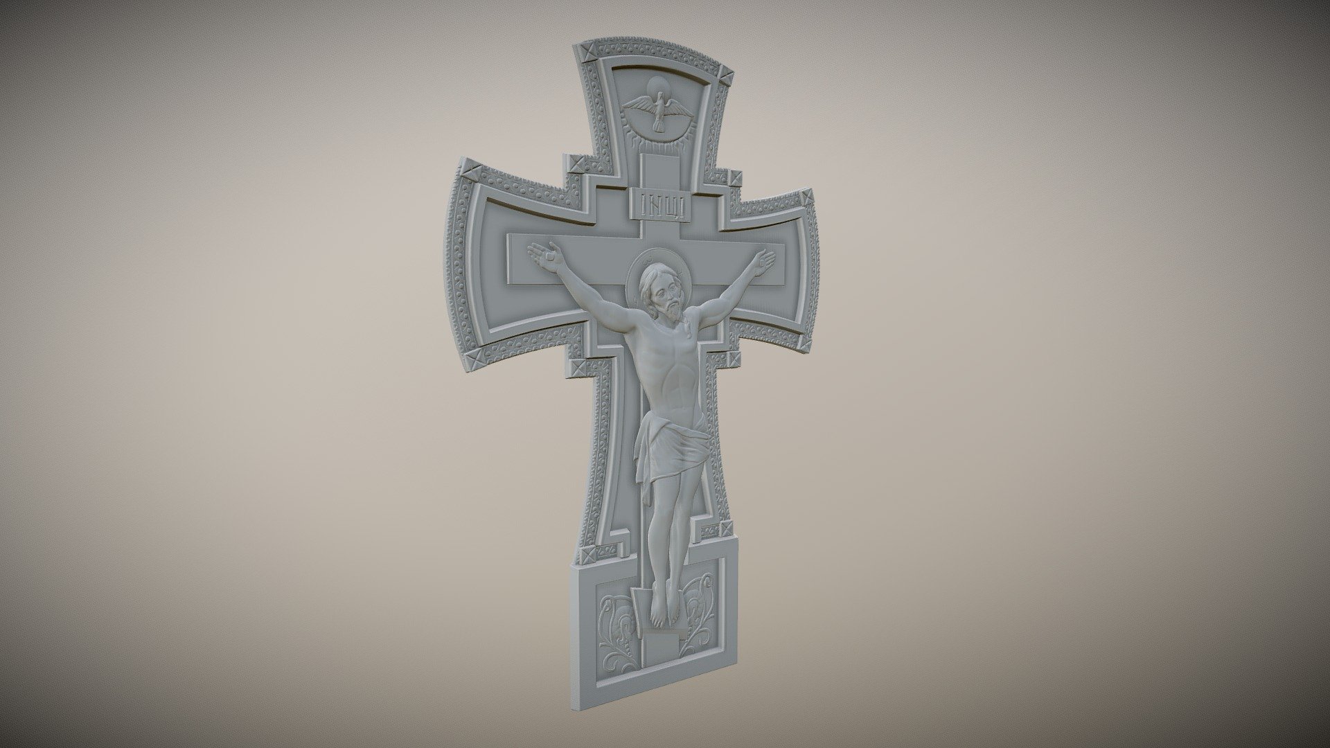 Crucifixion 3d model