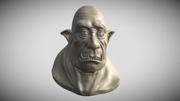 Sculpting Practice (Orc)