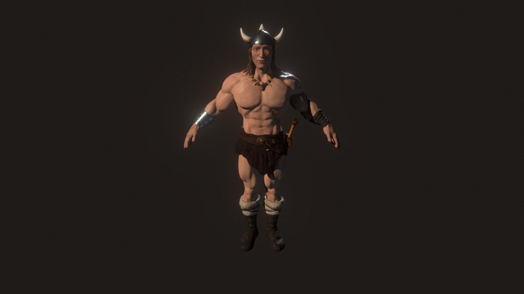 Conan The Barbarian 3d model