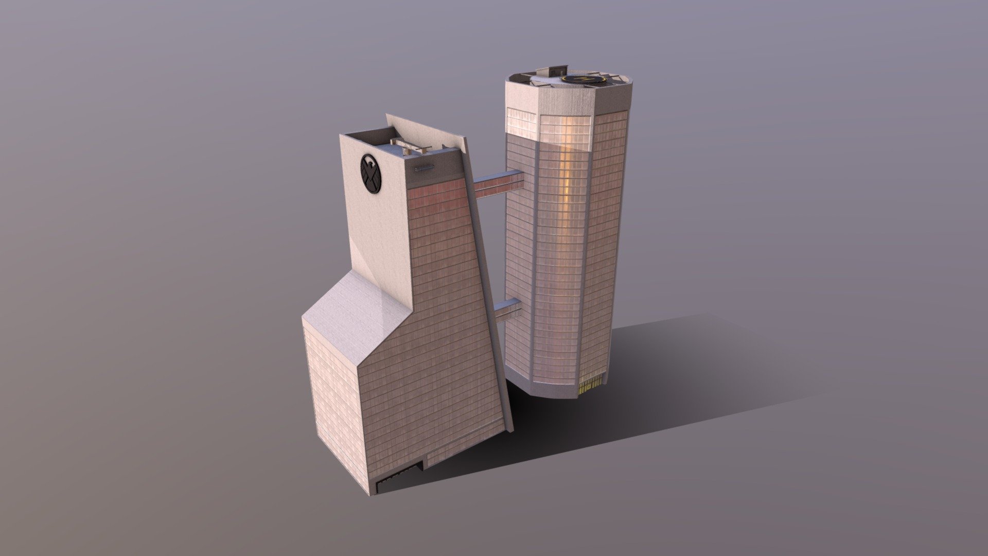 SHIELD HQ 3d model