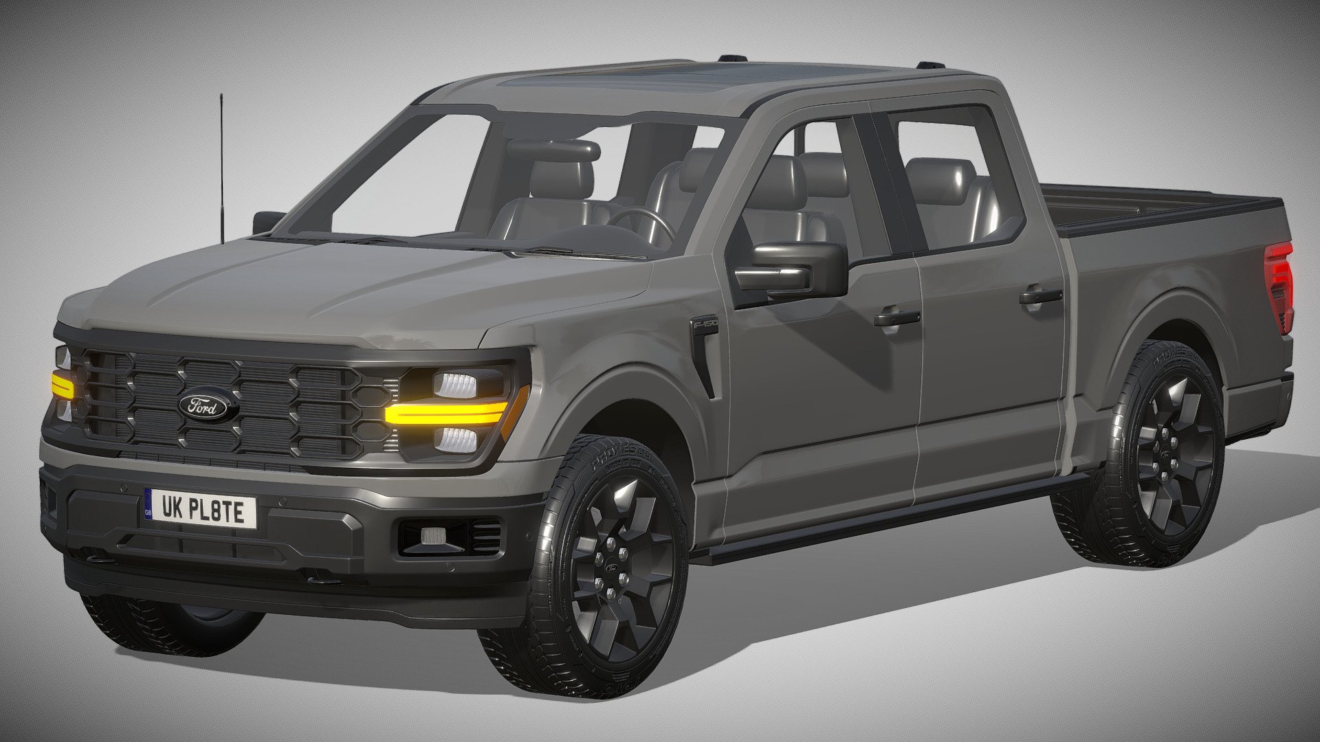 Ford F-150 STX 2024 3d model