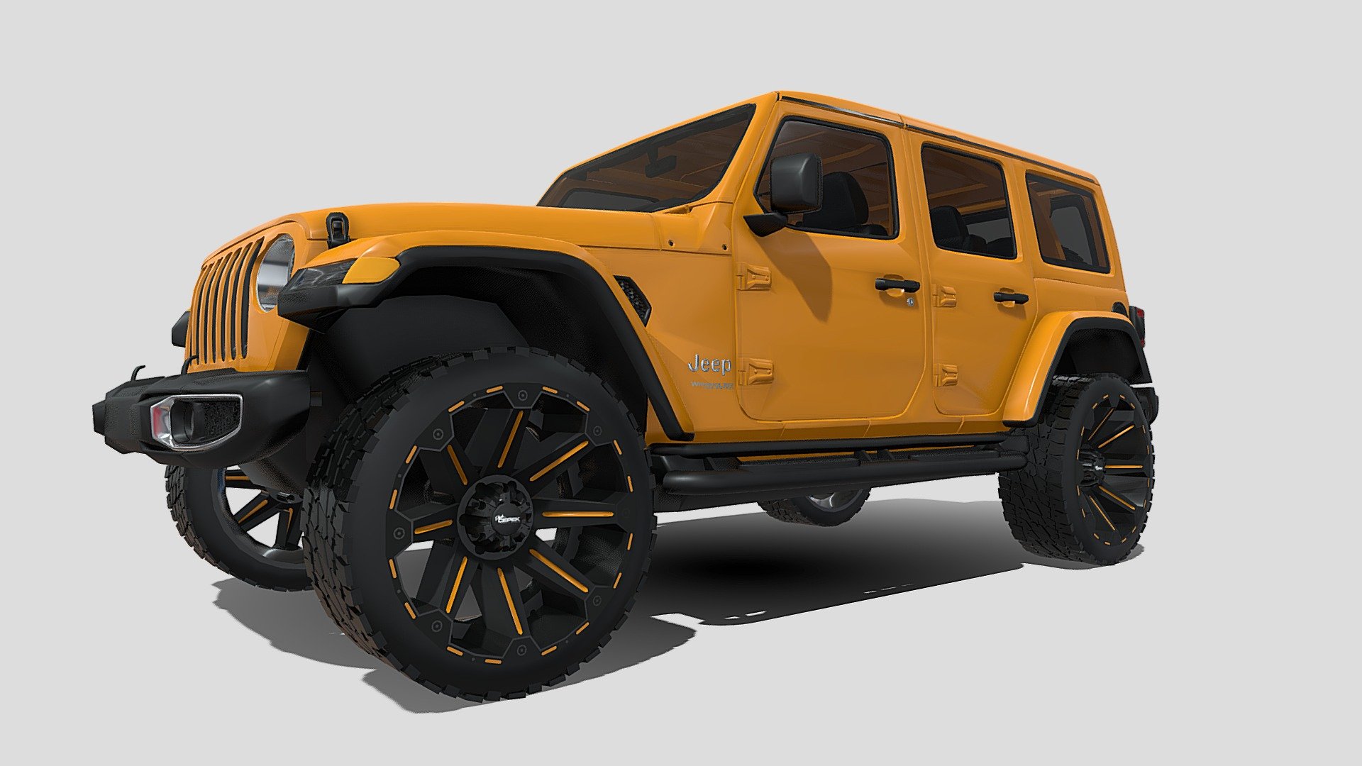 Jeep Wrangler 3d model