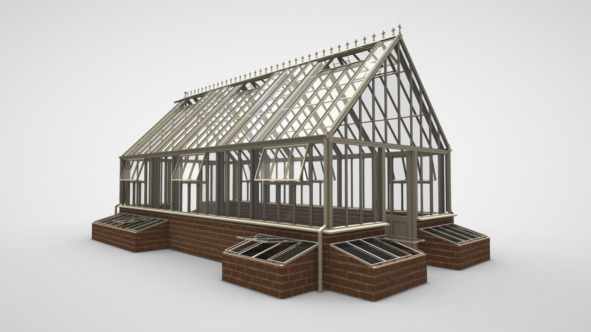 Glasshouse 3d model