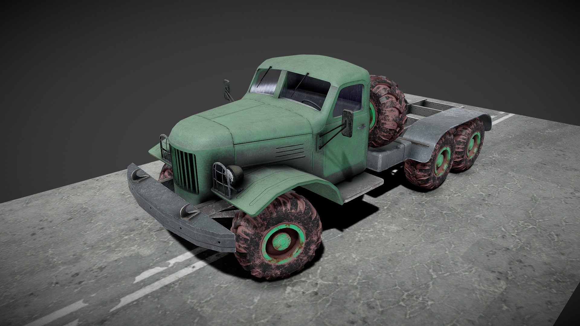 ZIL-151 3d model