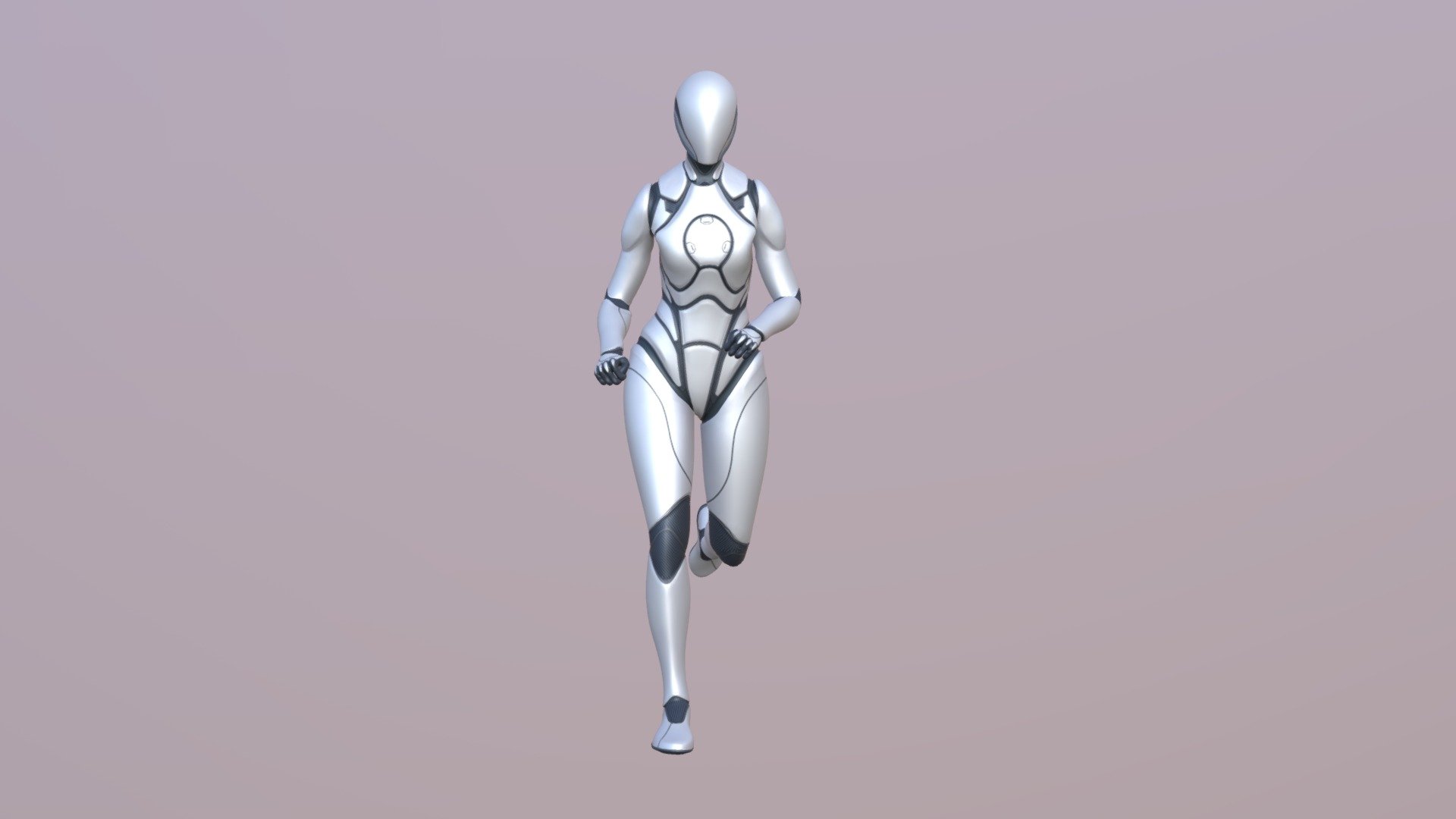 50 Female Animations 3d model