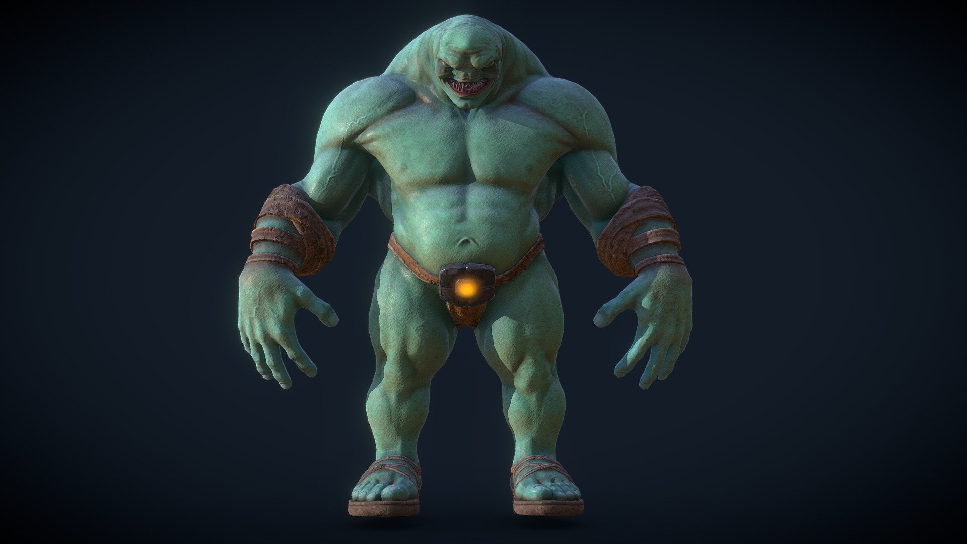 Monster 3d model