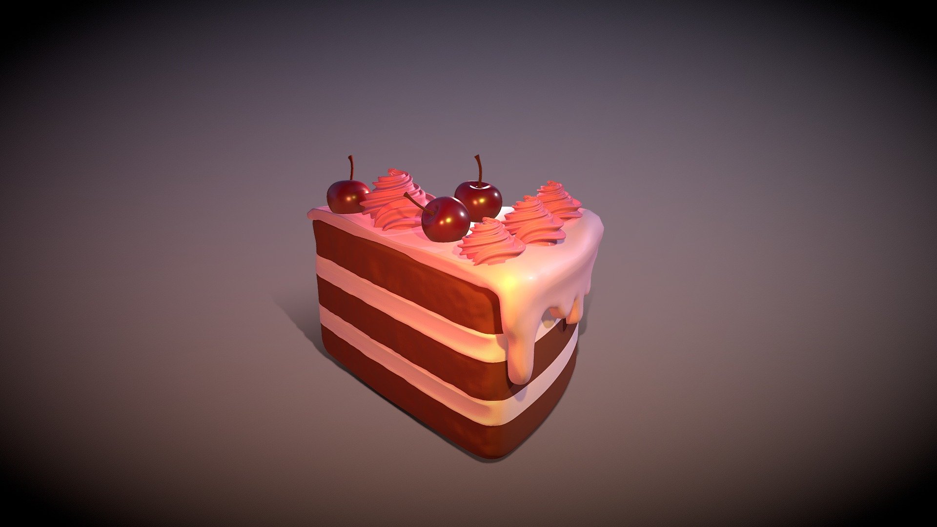 Piece of Cake 3d model