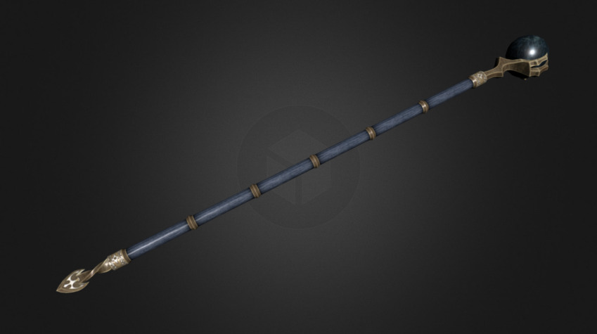 Staff of Chaos 3d model