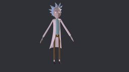 Rick Sanchez from Rick and Morty