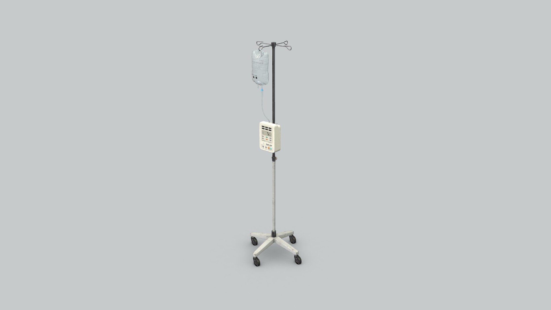 Hospital drip 3d model