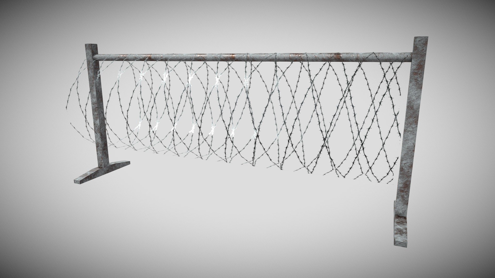 Barbed Wire 3d model