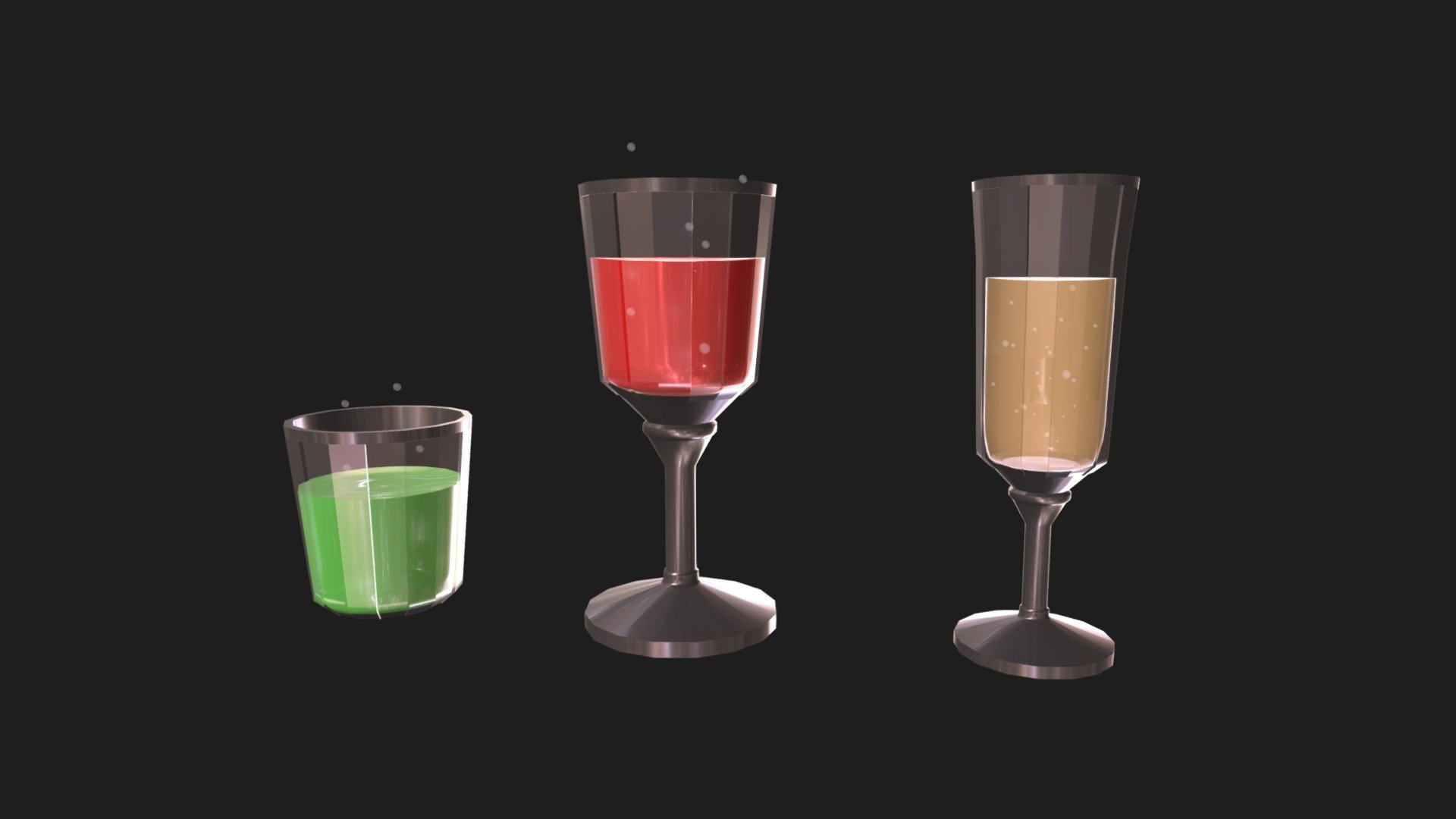 Fizzy Drinks 3d model