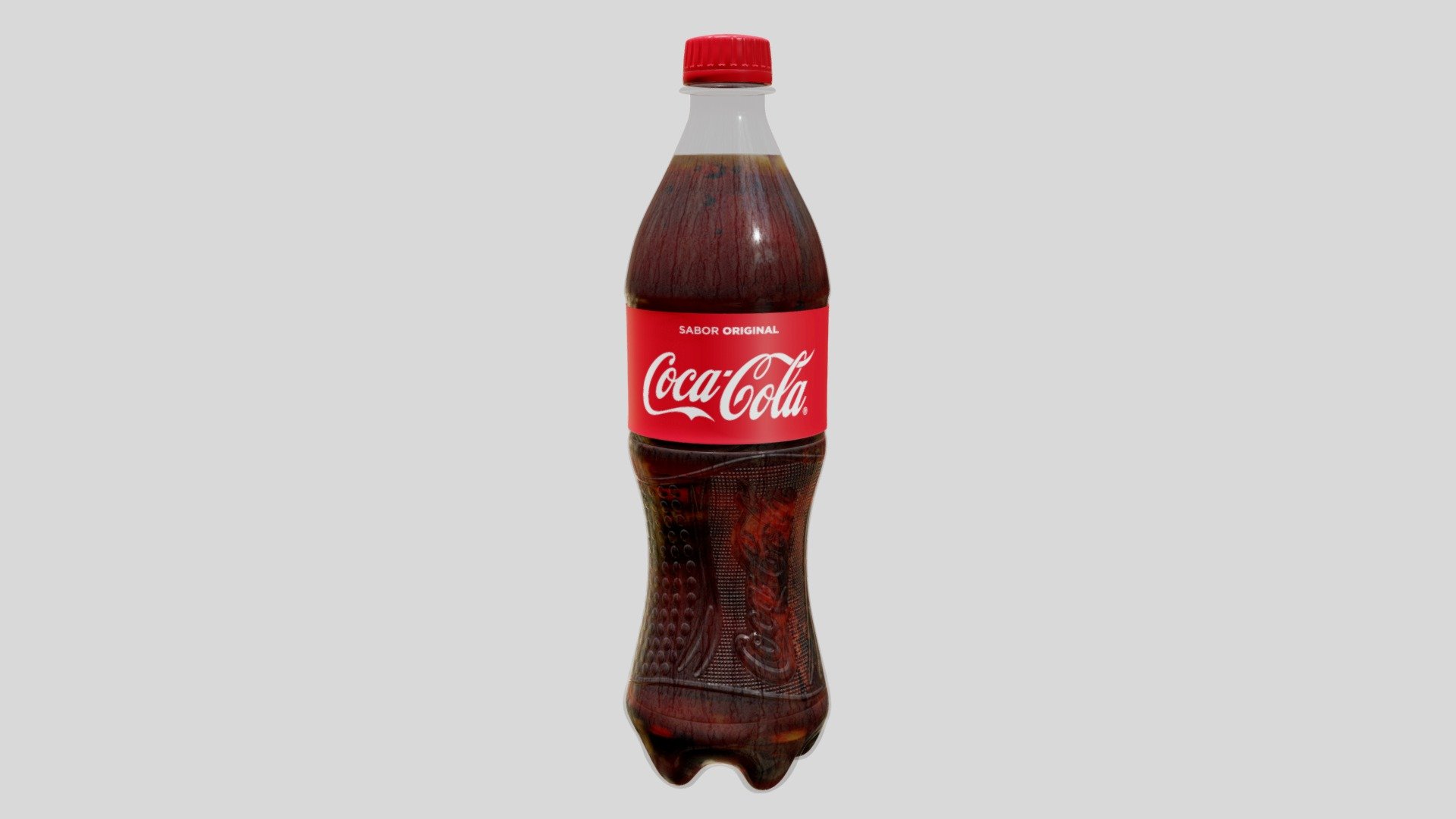 Coca-Cola 600ml PET 3d model