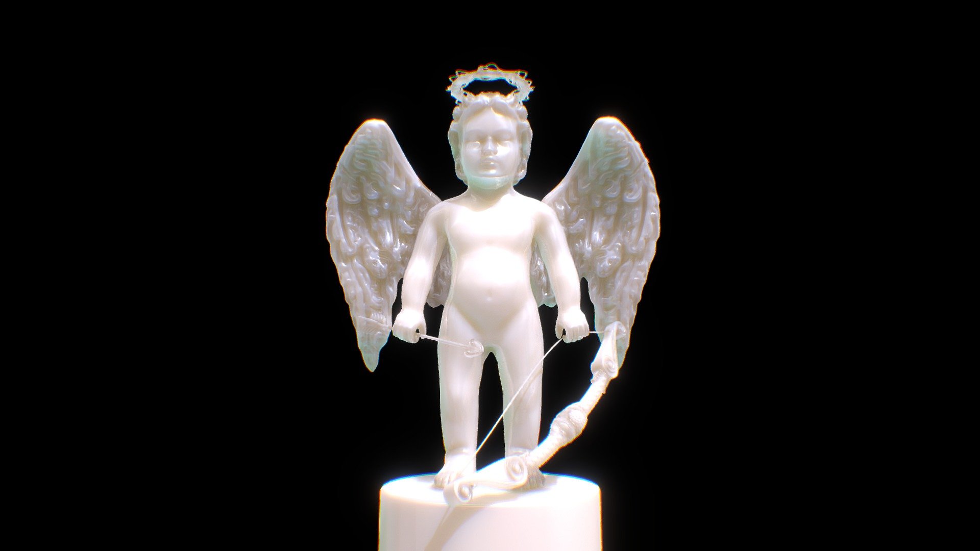 Cupid Eros 3d model