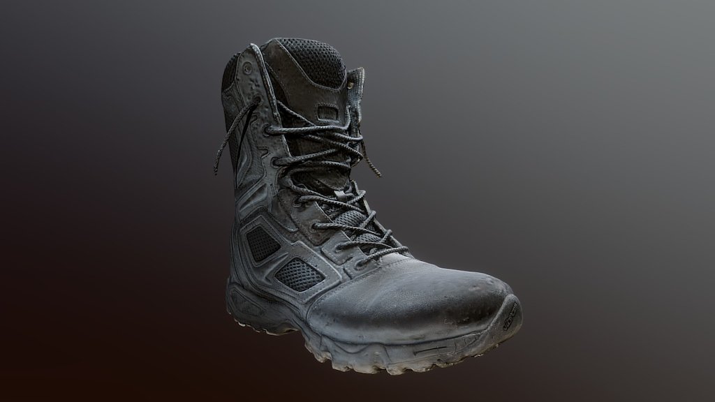 Magnum Elite Spider 8.0 boots Photogrammetry 3d model