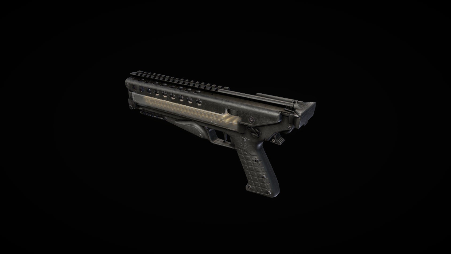 Keltec P50 Pistol 3d model