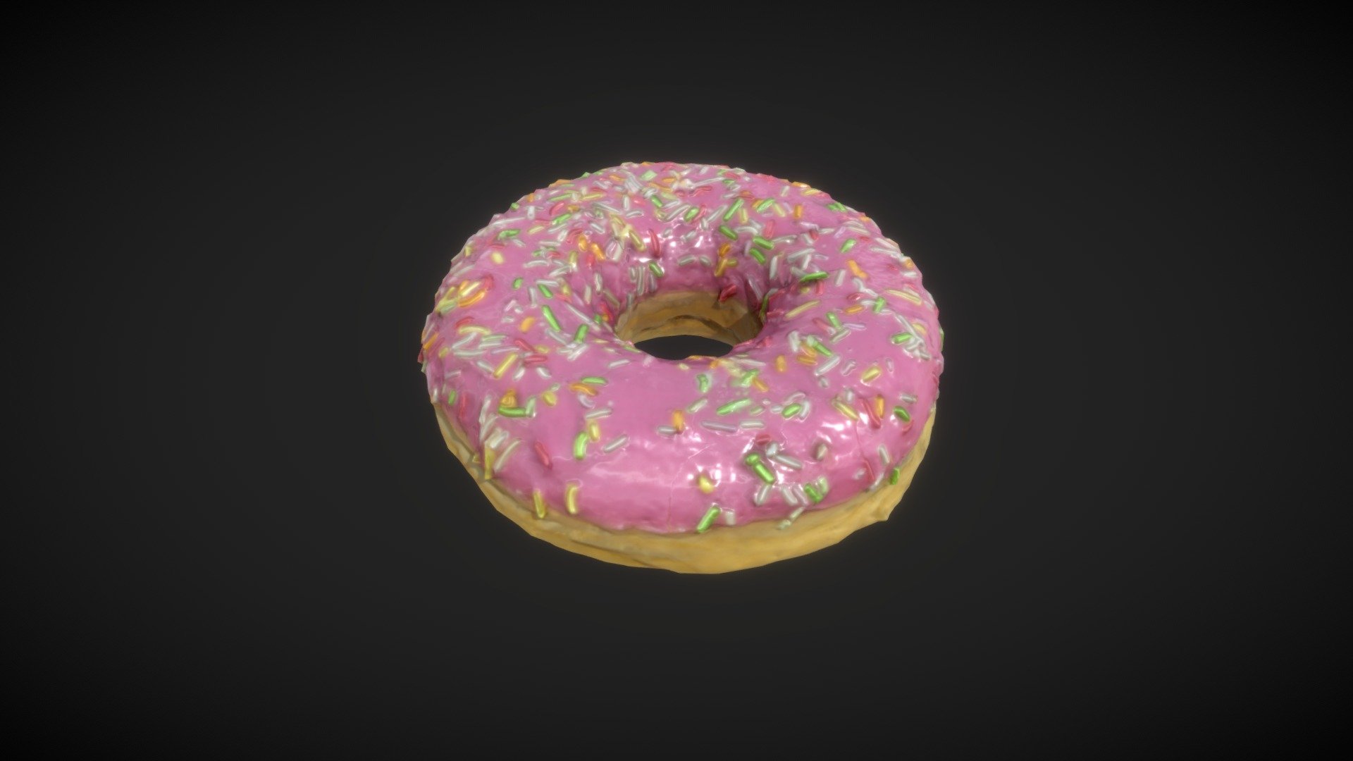 Donut 3d model