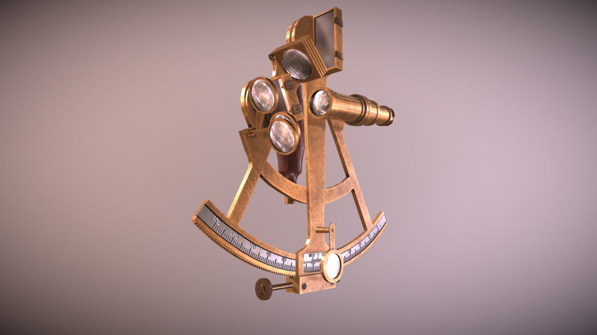 Sextant 3d model