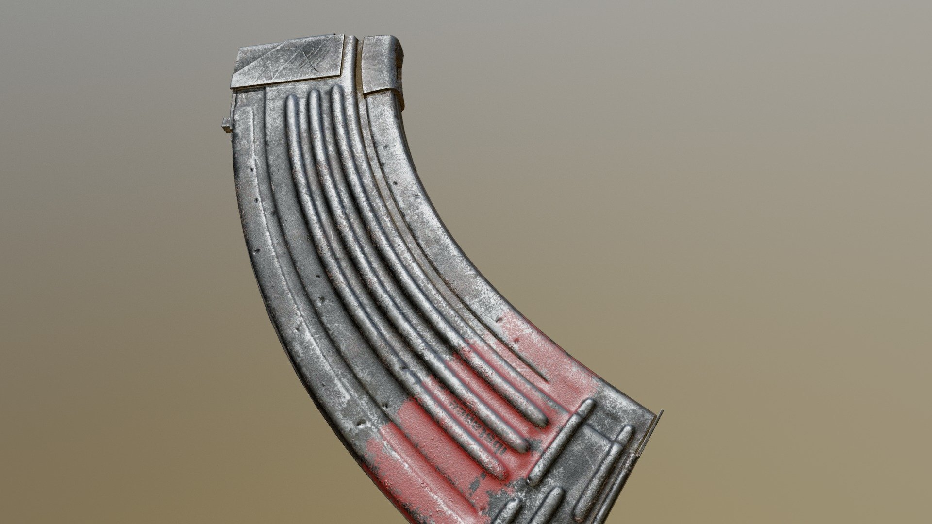 AK47 Clip 3d model