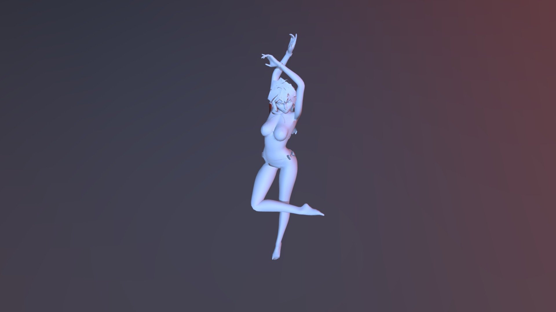 Woman 3d model