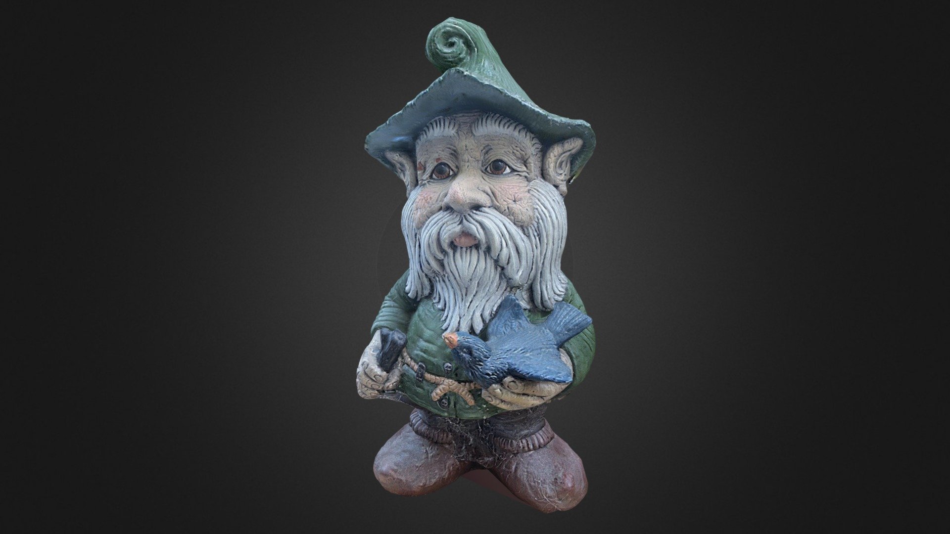 A Ceramic Gnome question of purpose of existence 3d model