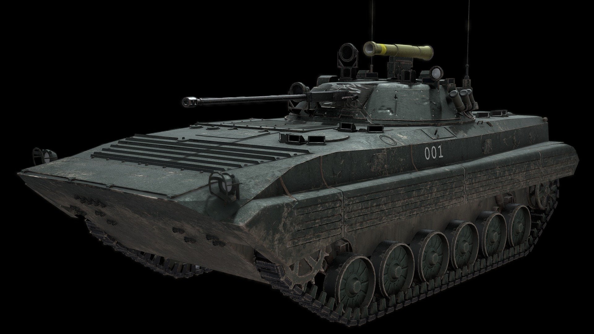 BMP-2 3d model