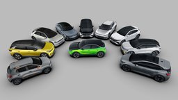 10 EV cars Pack 1