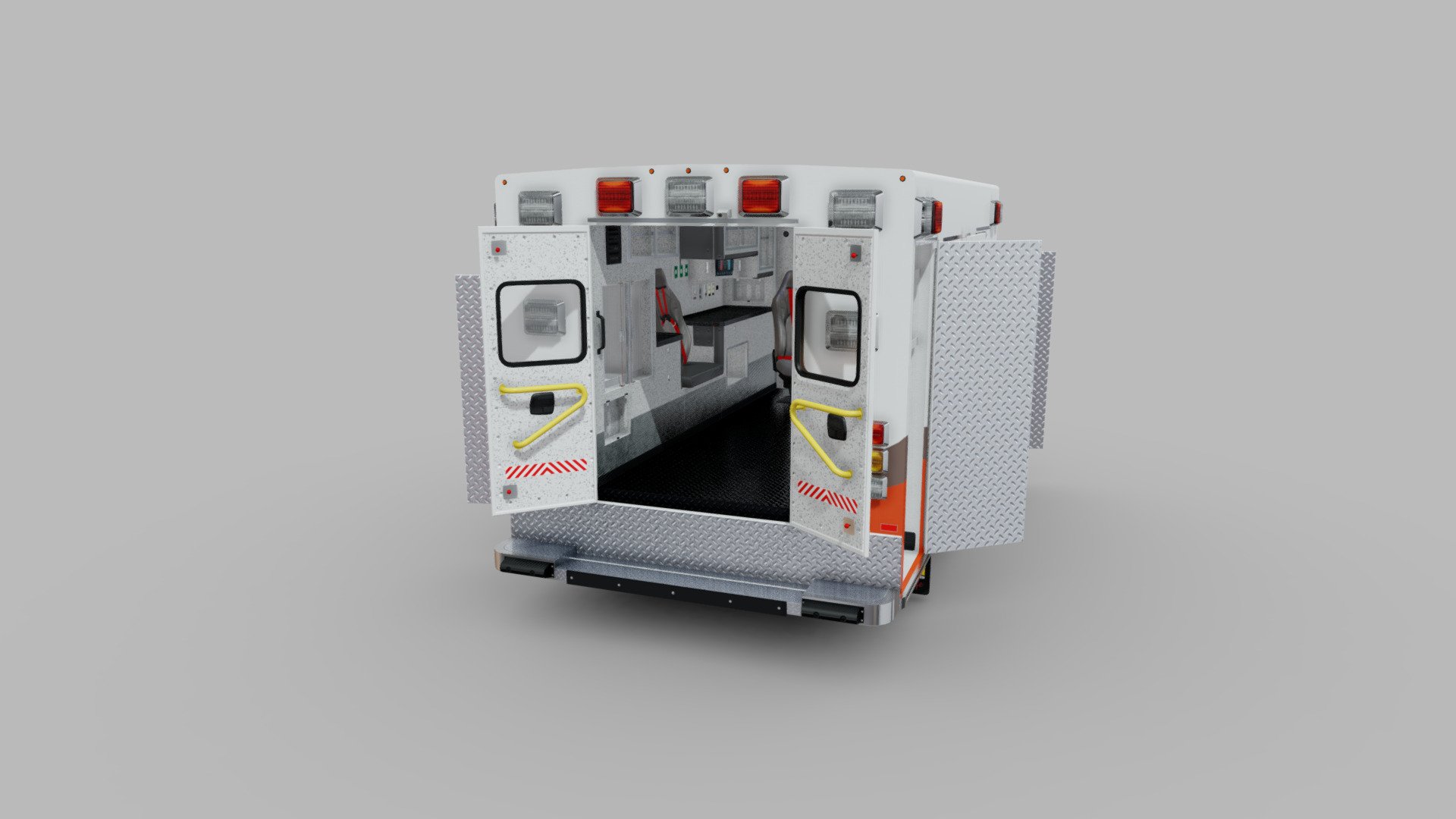 Braun Ambulance 3d model