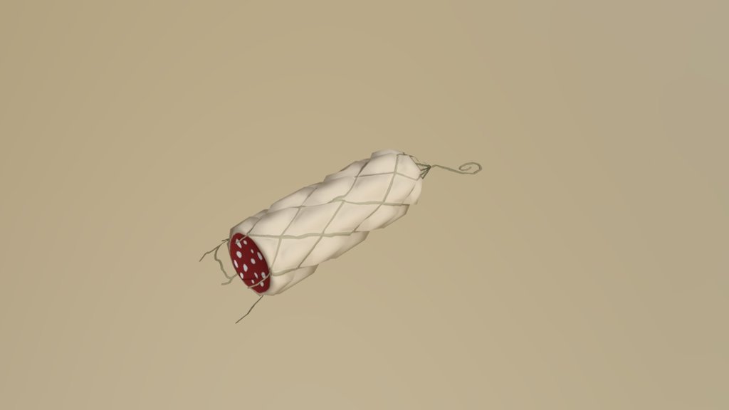 Saucisson cartoon / Cartoon saucisson 3d model