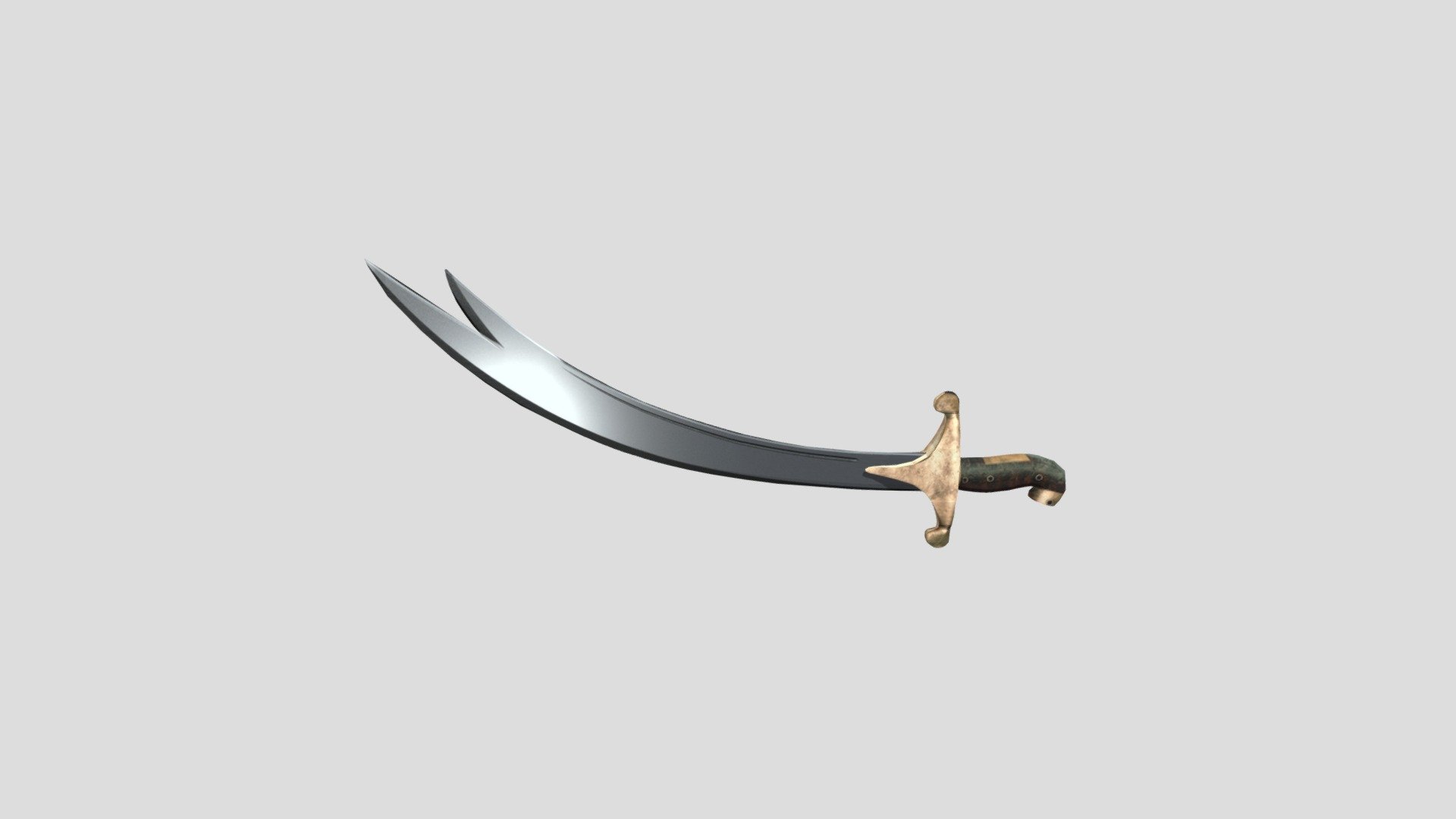 Zulfigar Sword 3d model