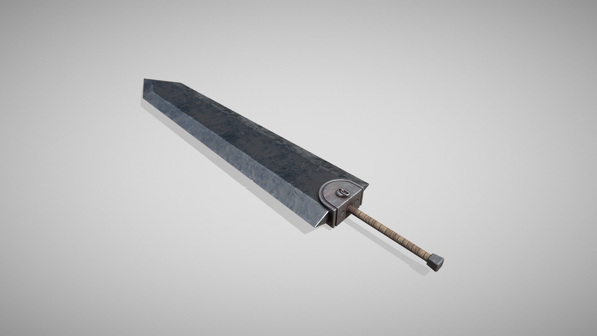 Berserk Dragonslayer Greatsword 3d model