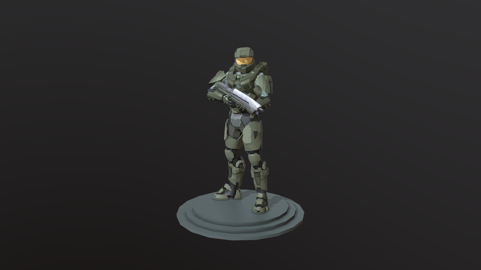 Master Chief 3d model