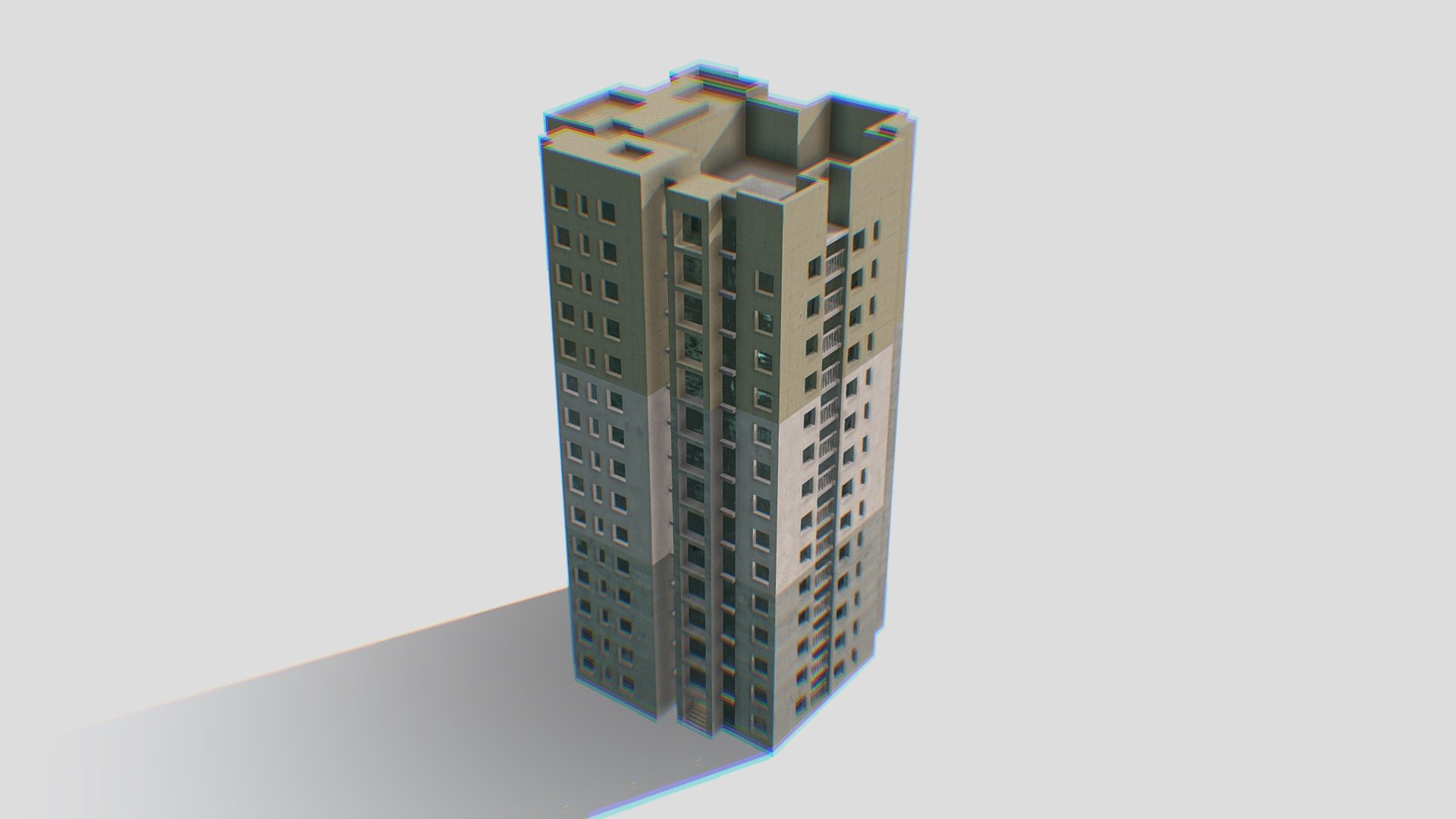 Korean Apartment 3d model