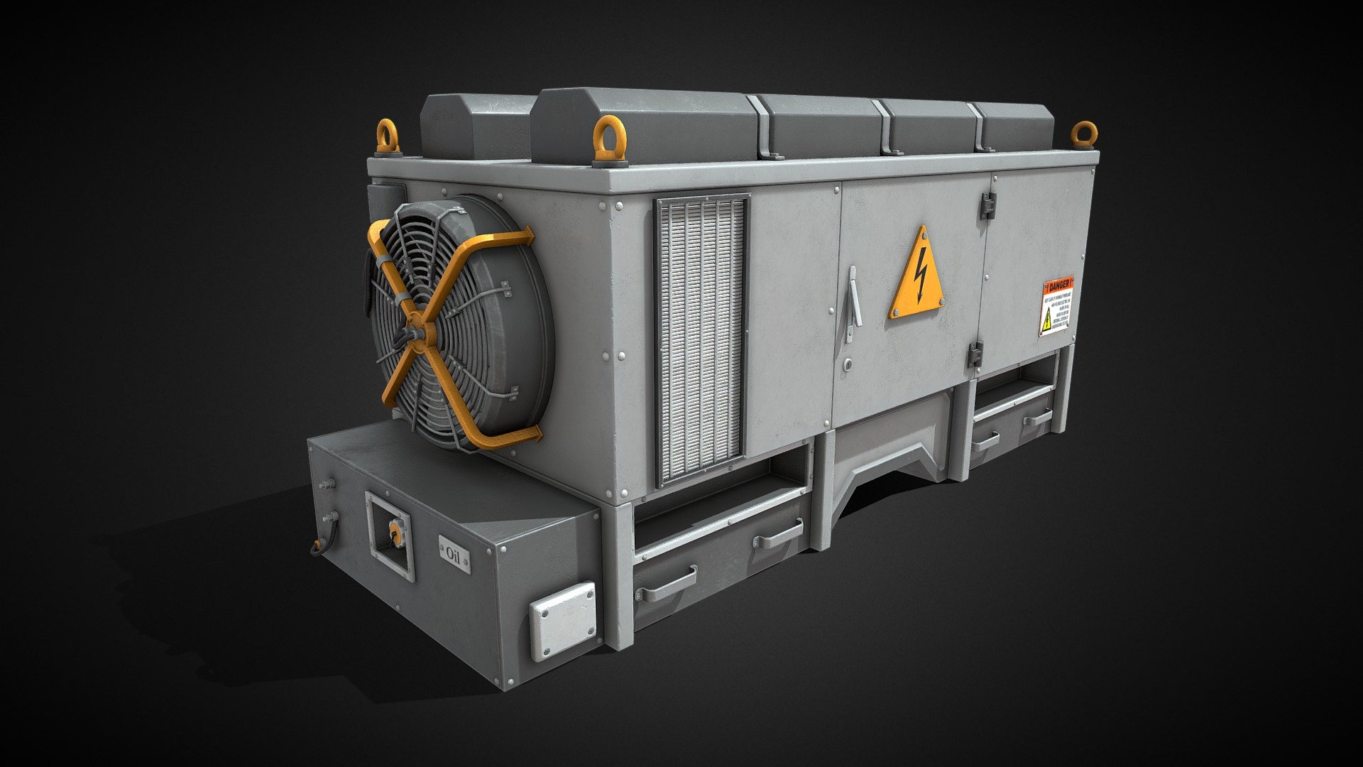 Industrial Units 9_03 3d model