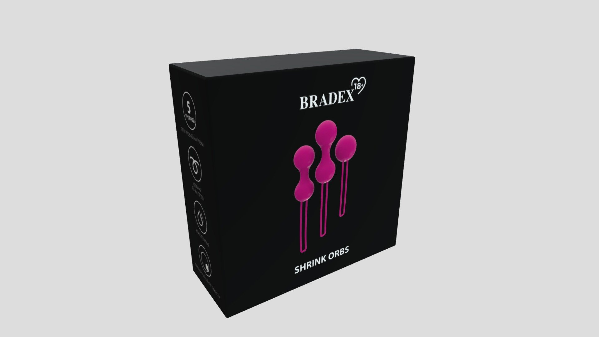 BOX of kegel balls for BRADEX (SX 0015) 3d model