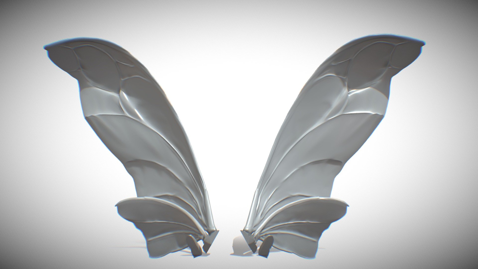 wing mothra 3d model