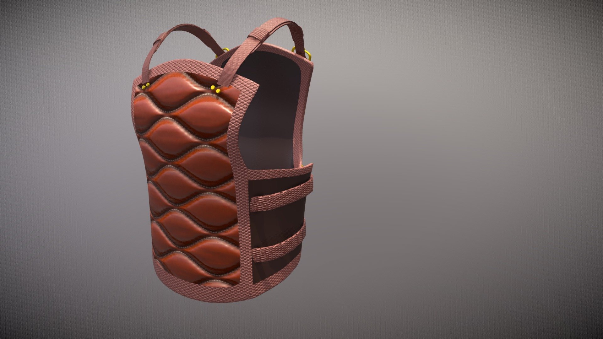 medieval armor model 3d model