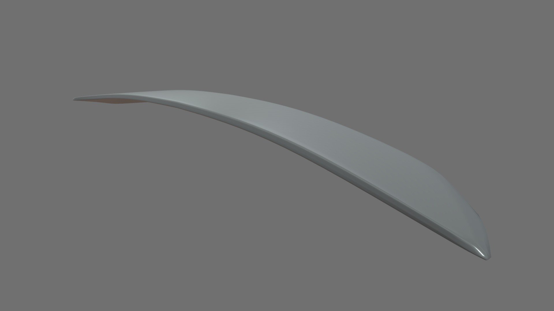 Car Spoiler 05 3d model