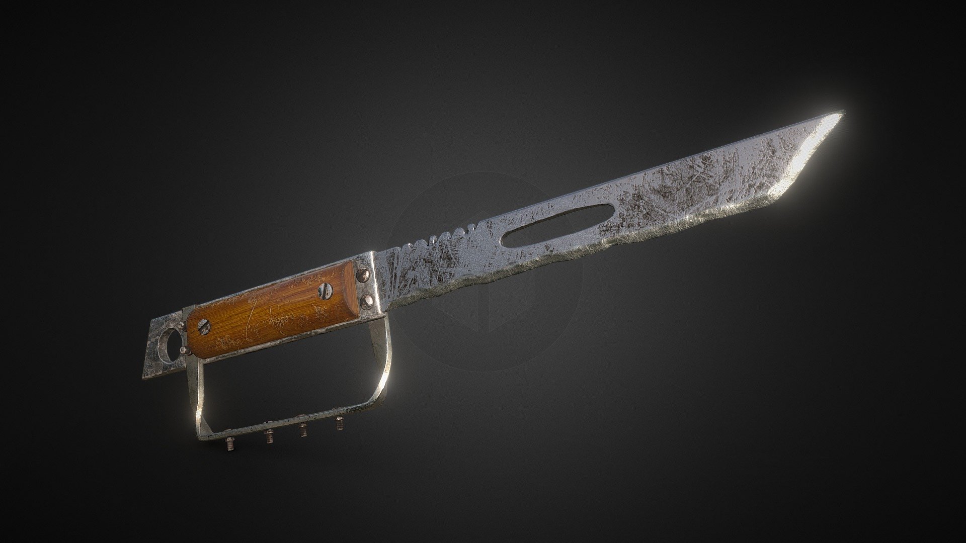 Metro Dagger 3d model