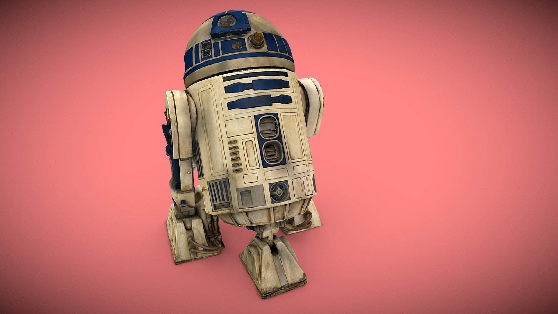 R2d2 3d model