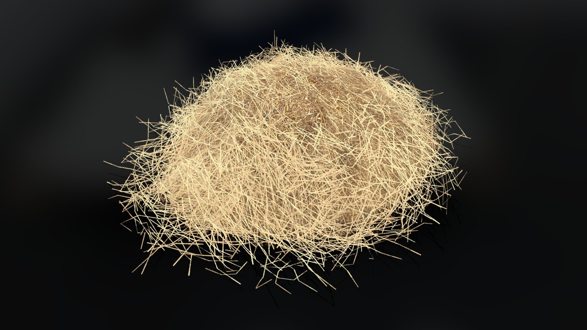 Haystack Small 3d model