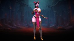 Stylized Fantasy Succubus