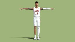 T-Pose Rigged Danny Green Cavs NBA