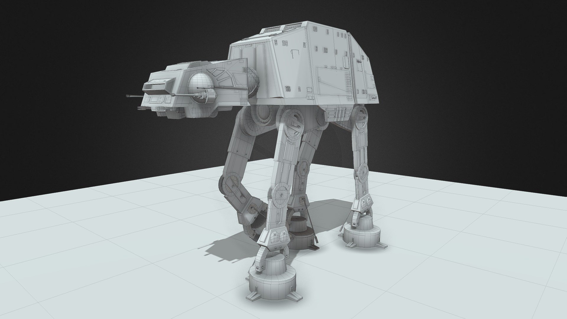 ATAT Star Wars 3d model