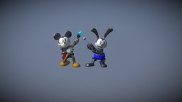 Epic Mickey models test