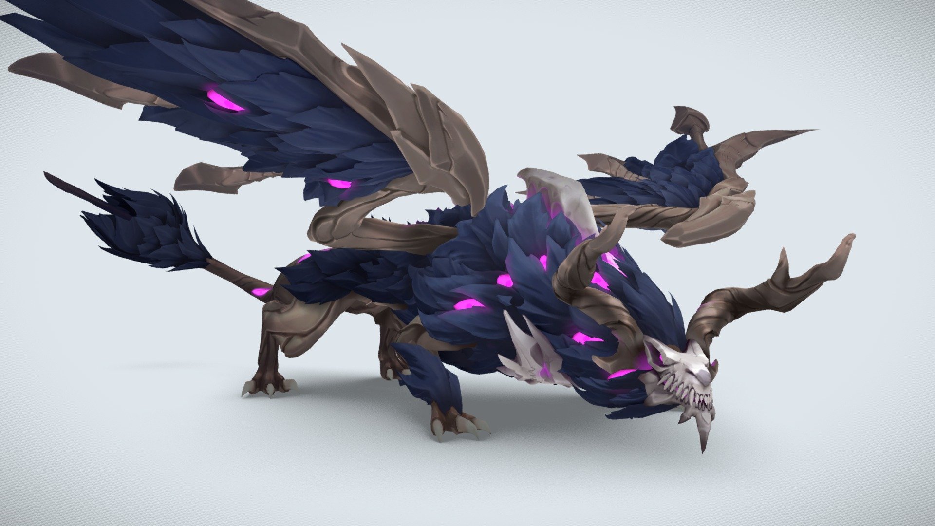 Old God Elder Dragon 3d model