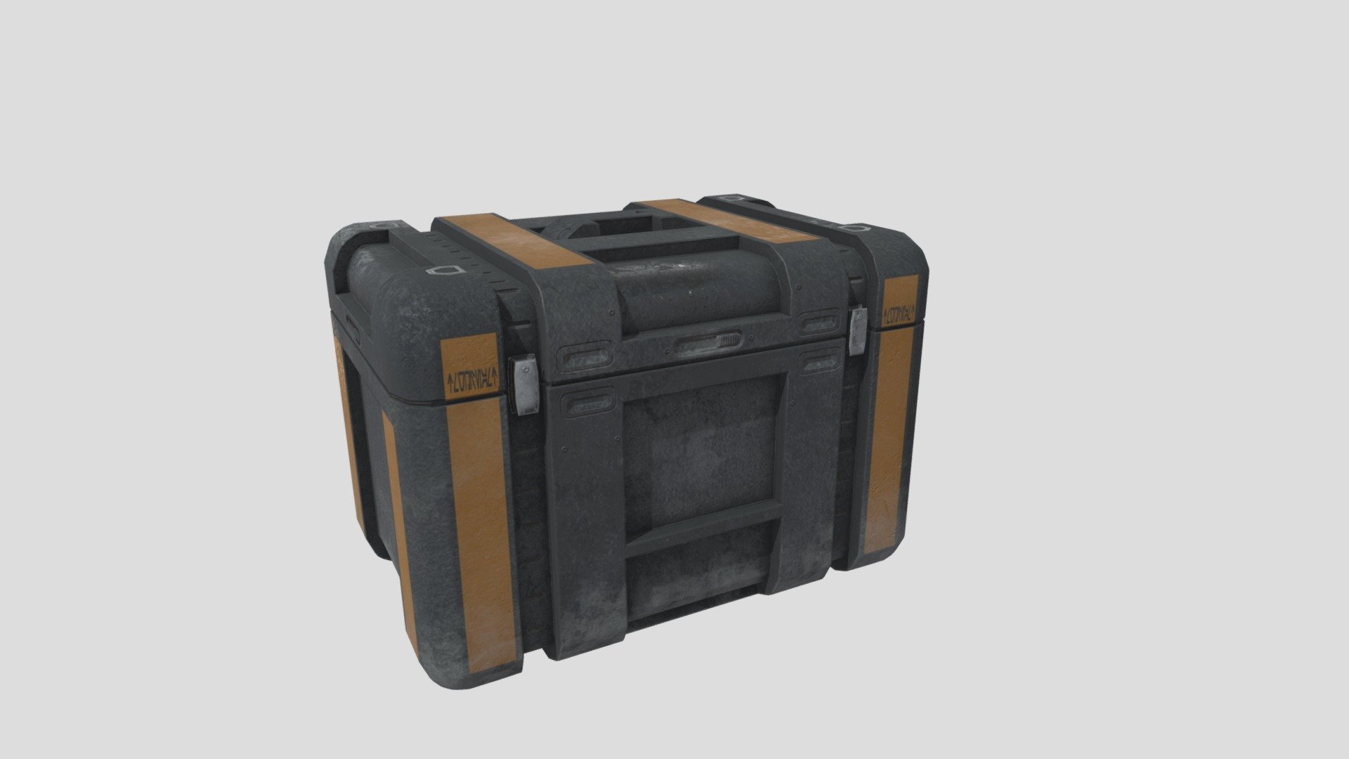 Sci Fi Lootbox 3d model