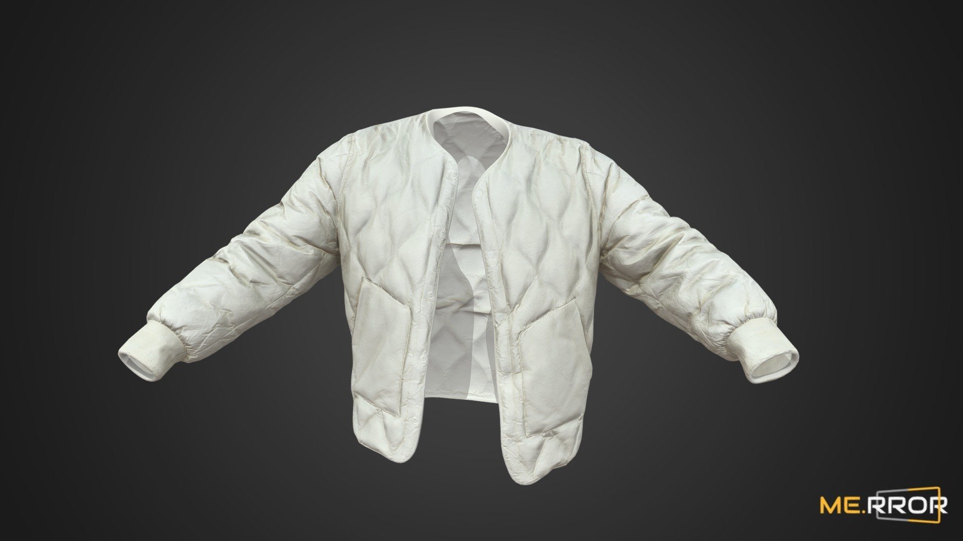 [Game-Ready] White Padding 3d model